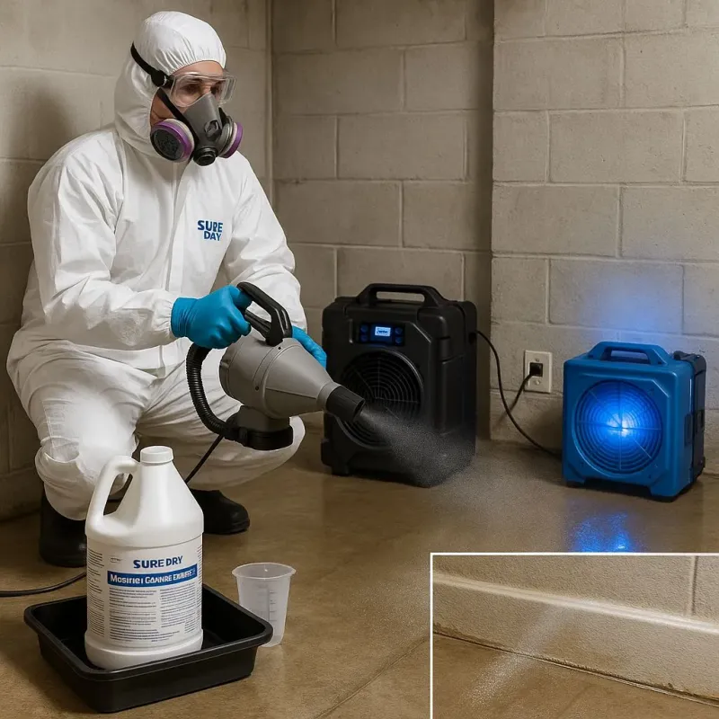 Sanitization and Odor Removal process in Cheney, KS