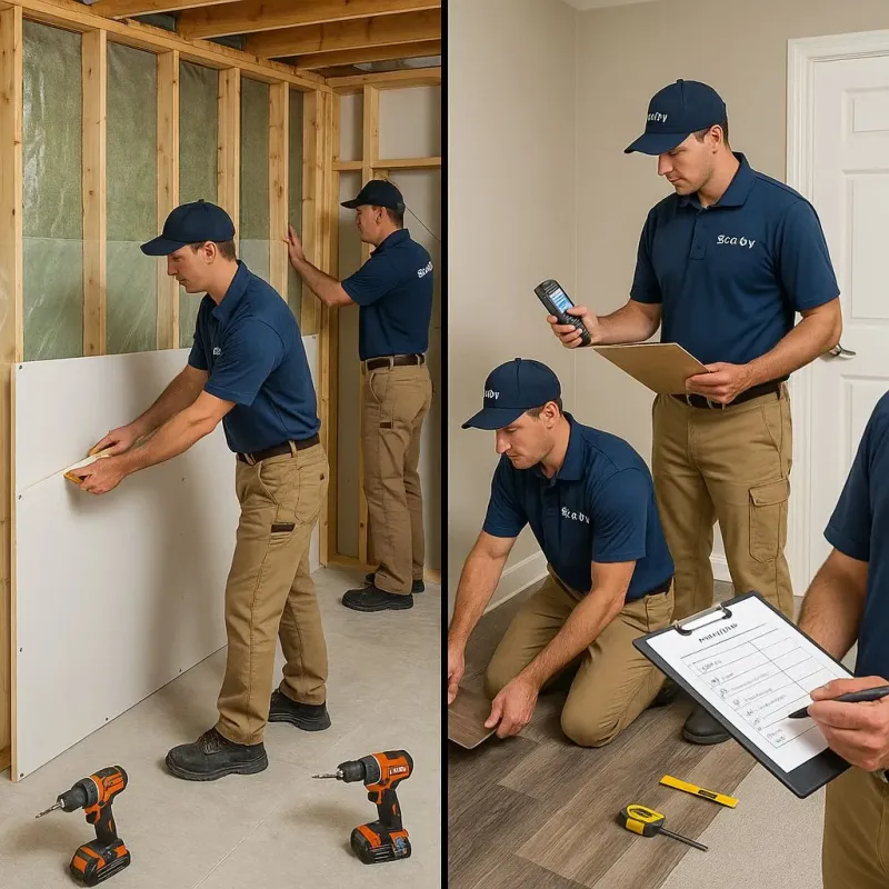 Repairs and Reconstruction process in Cheney, KS
